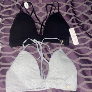 Chinese Laundry XL strappy bralette 2pack